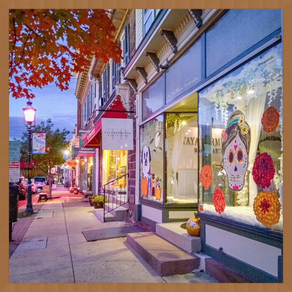 The Spooky Sights & Sounds of Halloween Night in Newtown, PA